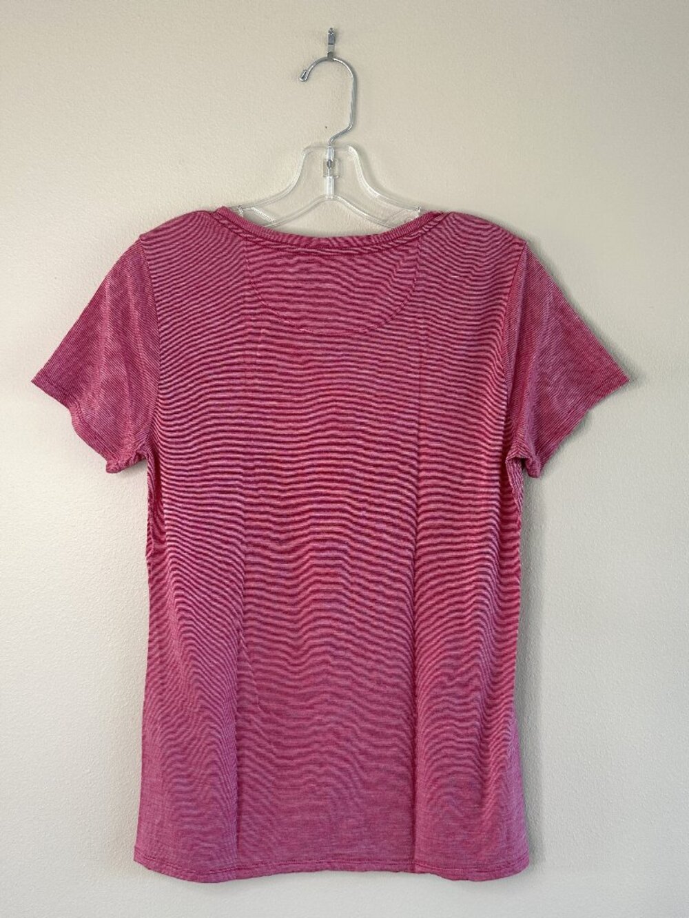 Icebreaker Cool-Lite Merino Blend Short Sleeve T-Shirt, Red, M - Picture 5 of 6